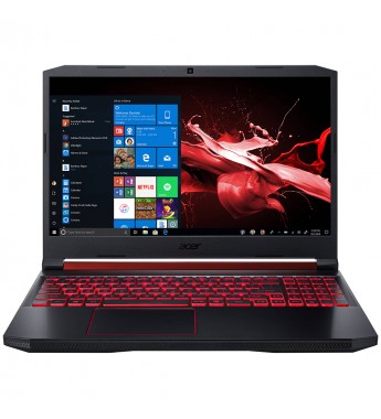 Notebook Acer Nitro 5 (AN515-55-51YS) de 15.6" FHD con Intel Core i5-10300H/8GB RAM/256GB SSD/GeForce GTX 1650 de 4GB/W10 - Obsidian Black