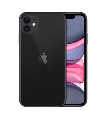 Apple iPhone 11 LL A2111 64GB 6.1" 12+12/12MP iOS - Negro (Slim Box - Caja Fea)