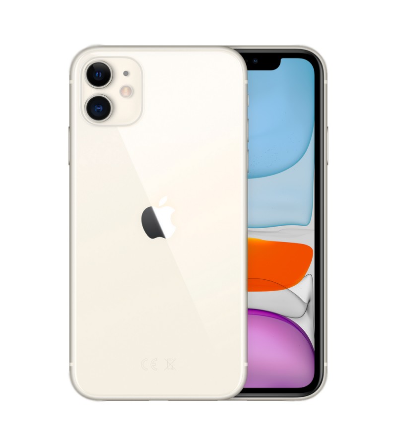 Apple iPhone 11 SWAP 128GB 6.1" Blanco - Grado A+ (2 Meses Garantía - Bat. 90/100% - Americano)