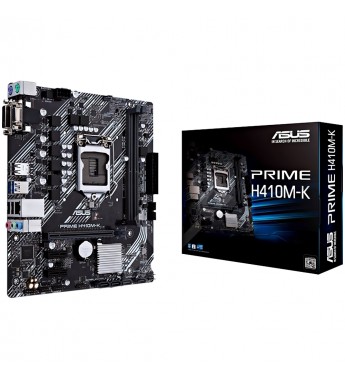 Placa Madre Asus Prime H410M-K LGA1200/Micro ATX/DDR4