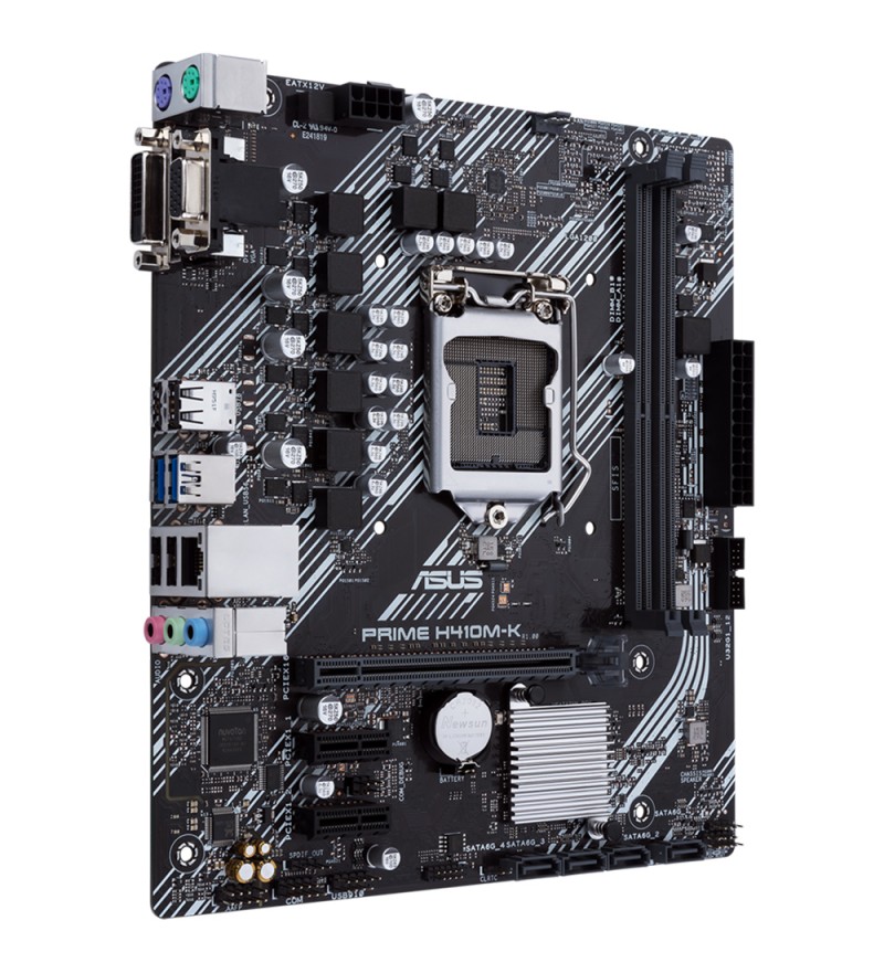 Placa Madre Asus Prime H410M-K LGA1200/Micro ATX/DDR4