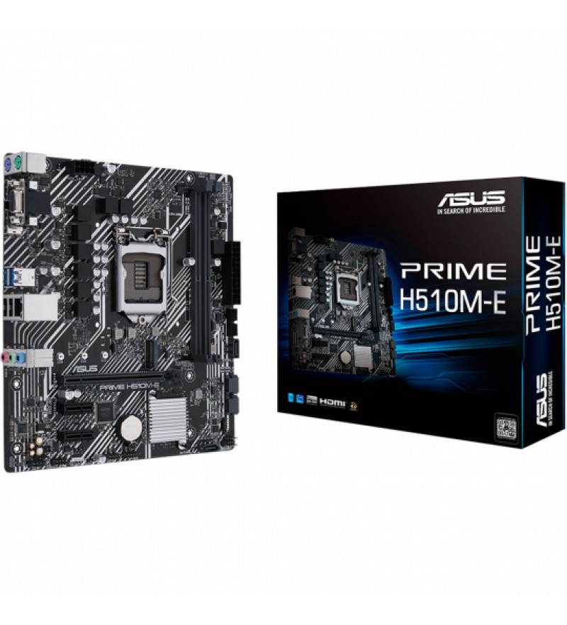 Placa Madre Asus PRIME H510M-E LGA 1200/microATX/DDR4