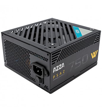 Fuente de Alimentación para PC Azza PSAZ-750W 80 Plus Bronze/750W/Bivolt - Negro