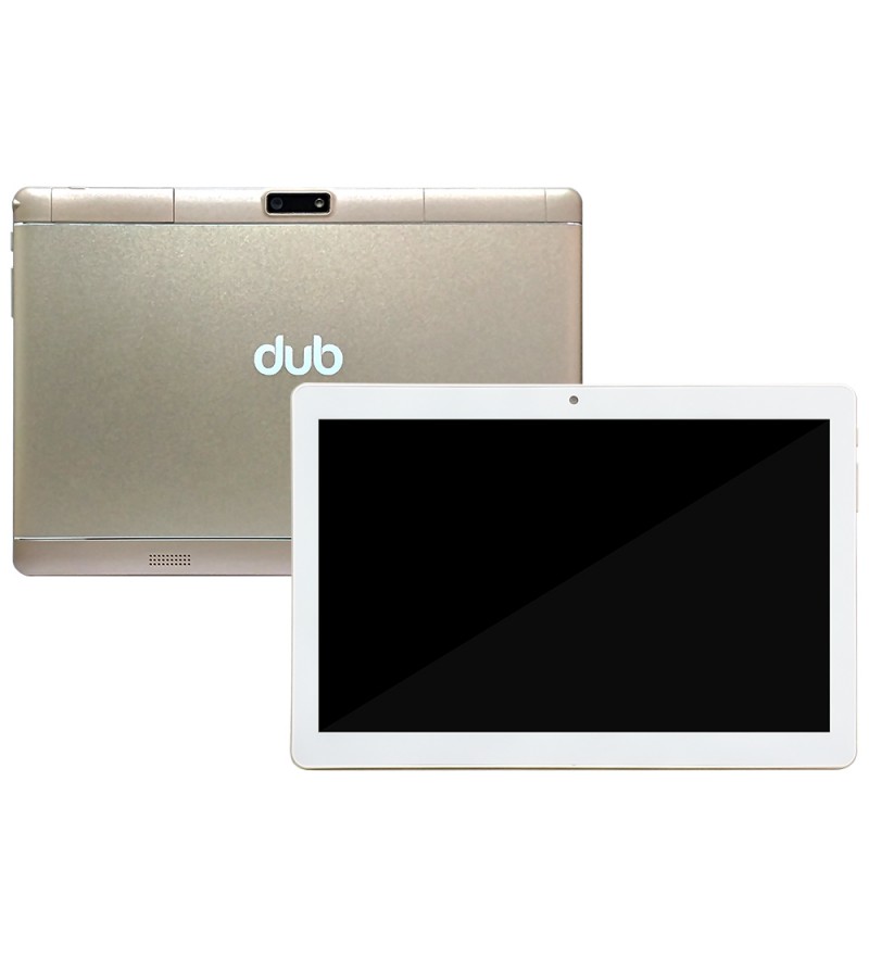 Tablet Dub Smartpad Pro DUB-TB10 de 10" DS 1/32GB 2MP/5MP Android - Dorado