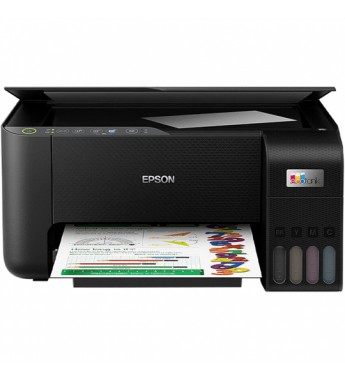 Impresora Multifuncional Epson EcoTank L3250 3 en 1/Bivolt/Wi-fi - Negro