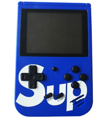 Consola Sup Game Box Plus con 400 Juegos/A.V - Azul (Sin Garantia)