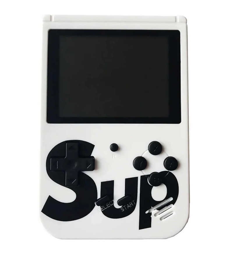 Consola Sup Game Box Plus con 400 Juegos/A.V - Blanco (Sin Garatía)