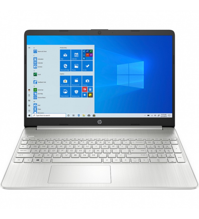 Notebook HP 15-ef2514la de 15.6" FHD con AMD Ryzen 7 5700U/8GB RAM/512GB SSD/W11 - Natural Silver