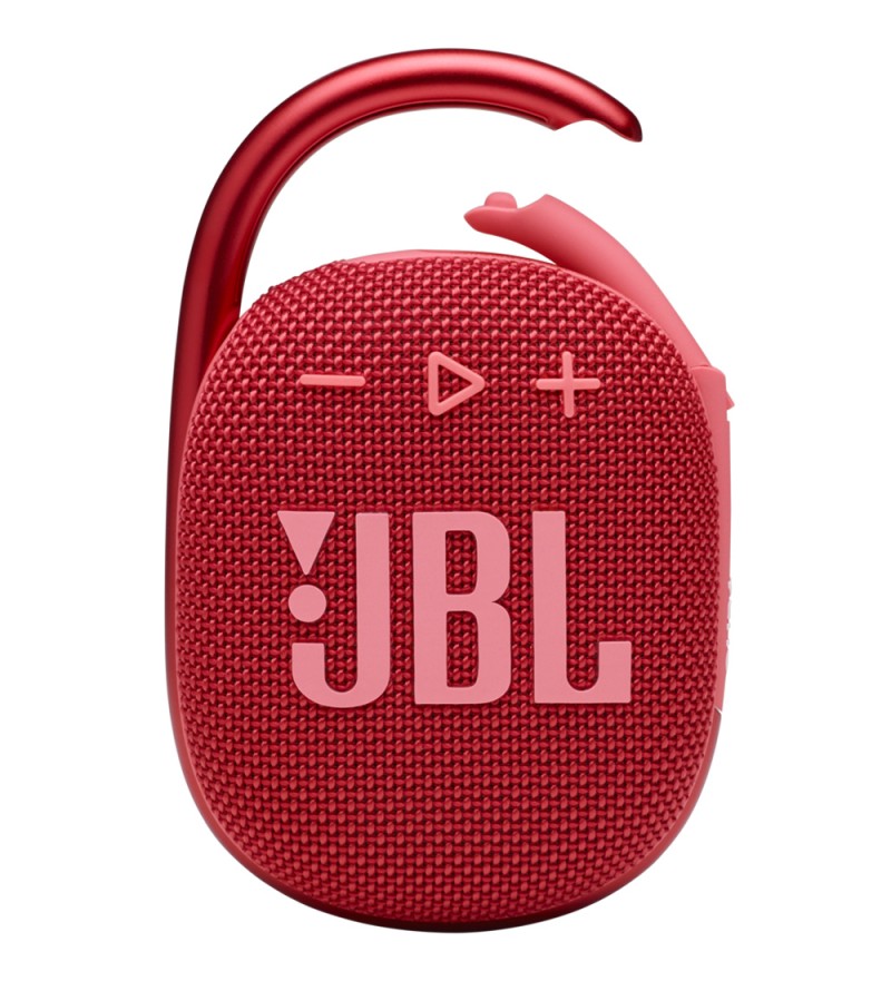 Speaker JBL Clip 4 con Bluetooth/5W/IP67 - Rojo