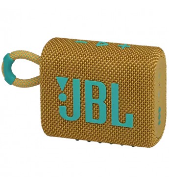 Speaker JBL Go 3 con Bluetooth/IP67/2.7Wh - Yellow