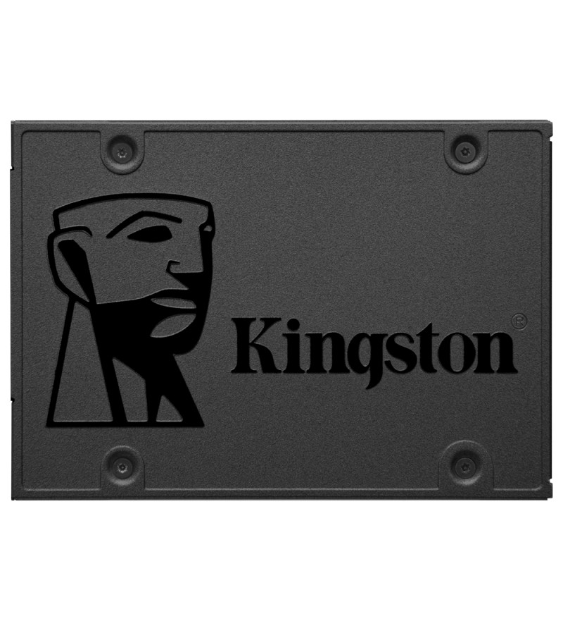 SSD 2.5" Kingston A400 SA400S37/960G de 960GB hasta 500MB/s de Lectura - Negro