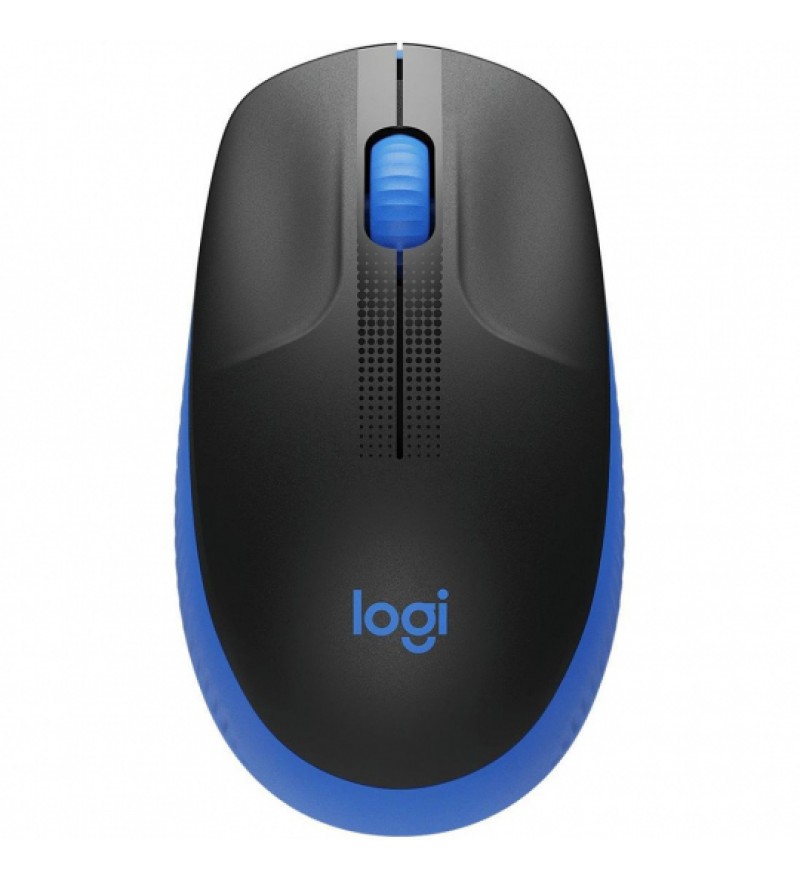 Mouse Inalámbrico Logitech M190 910-005903 1000DPI/3 Botones - Negro/Azul