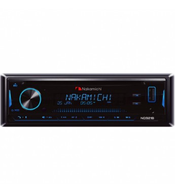 Radio Automotriz Nakamichi NQ921B con Bluetooth/USB/Android - Negro