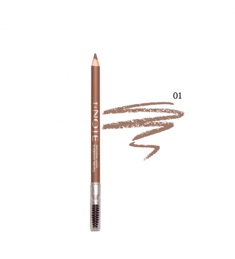 Lápiz De Cejas Note Natural Look Eyebrow Pencil 01 Fair - 1.08g