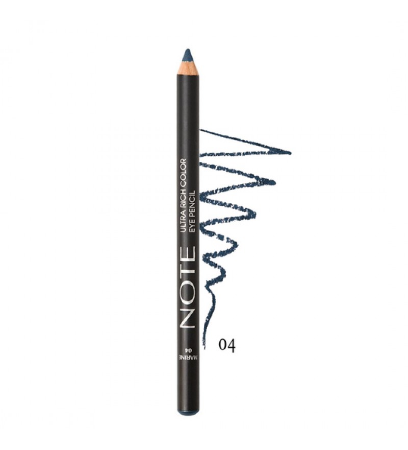 Lápiz De Ojos Note Ultra Rich Color Eye Pencil 04 Marine - 1.1g