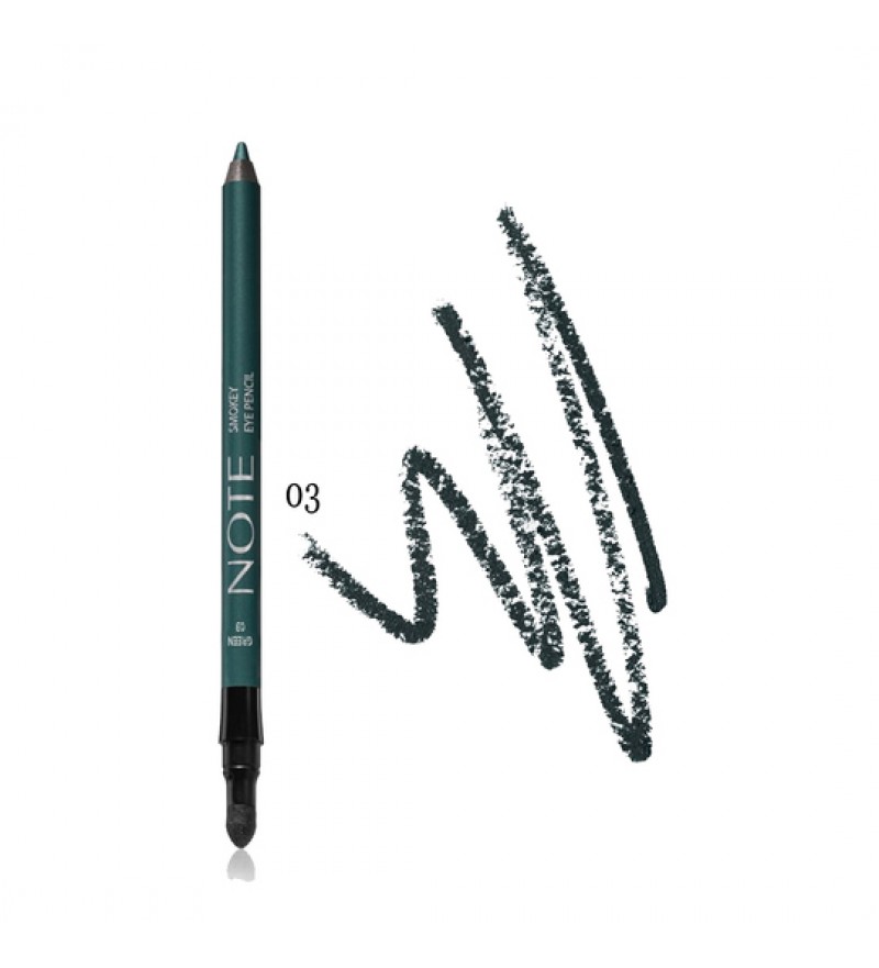 Lápiz De Ojos Note Smokey Eye Pencil 03 Green - 1.20g