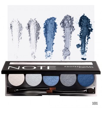 Paleta de Sombras Note Professional Eyeshadow 101 - 5 Tonos