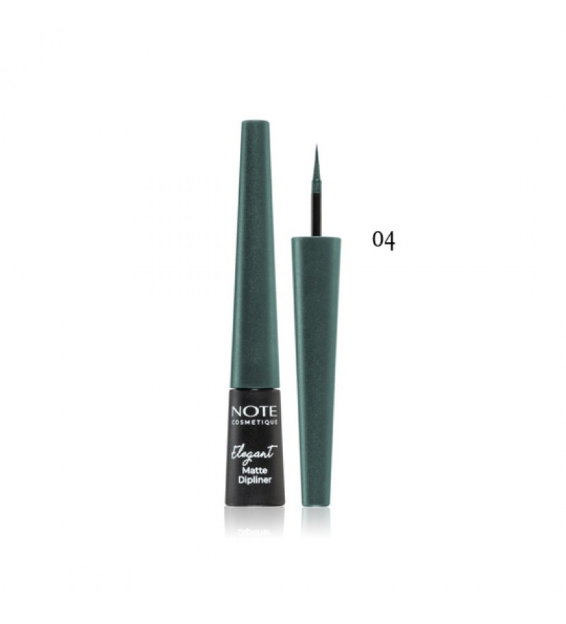 Delineador Note Elegant Matte Dipliner - 04 Ocean Green 2,5ml