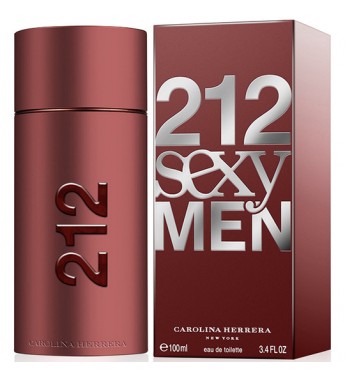 Perfume Carolina Herrera 212 Sexy EDT Masculino - 100mL