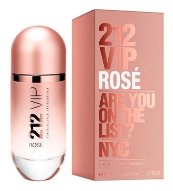 Perfume Carolina Herrera 212 Vip Rose EDP Femenino - 80mL