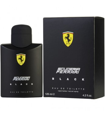 Perfume Ferrari Scuderia Ferrari Black EDT Masculino - 125mL