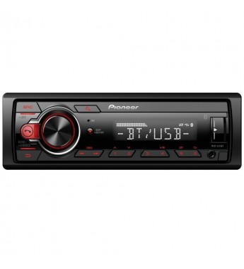 Radio Automotriz Pioneer MVH-S215BT con Android/Bluetooth/Jack 3.5mm - Negro