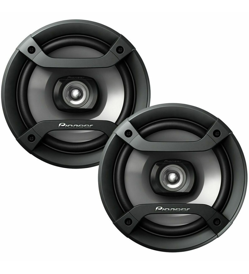 Parlante de 6.5" Pioneer TS-F1634R de 2 Vías con 200W - Negro/Gris