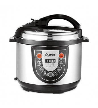 Olla a Presión Eléctrica Quanta QTPE200 de 5L 220V - Plata/Negro