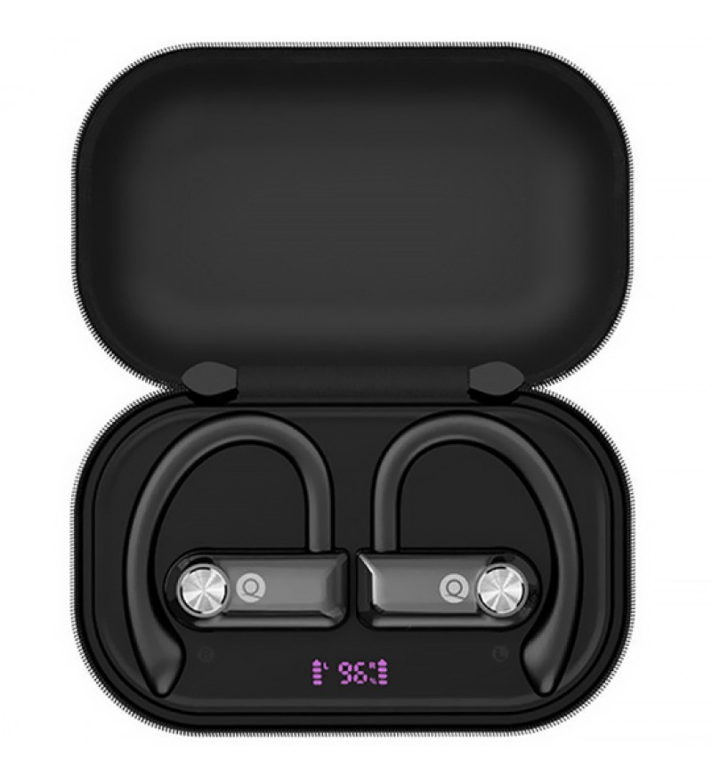 Auriculares Inalámbricos Quanta QTFOE10 Bluetooth - Negro