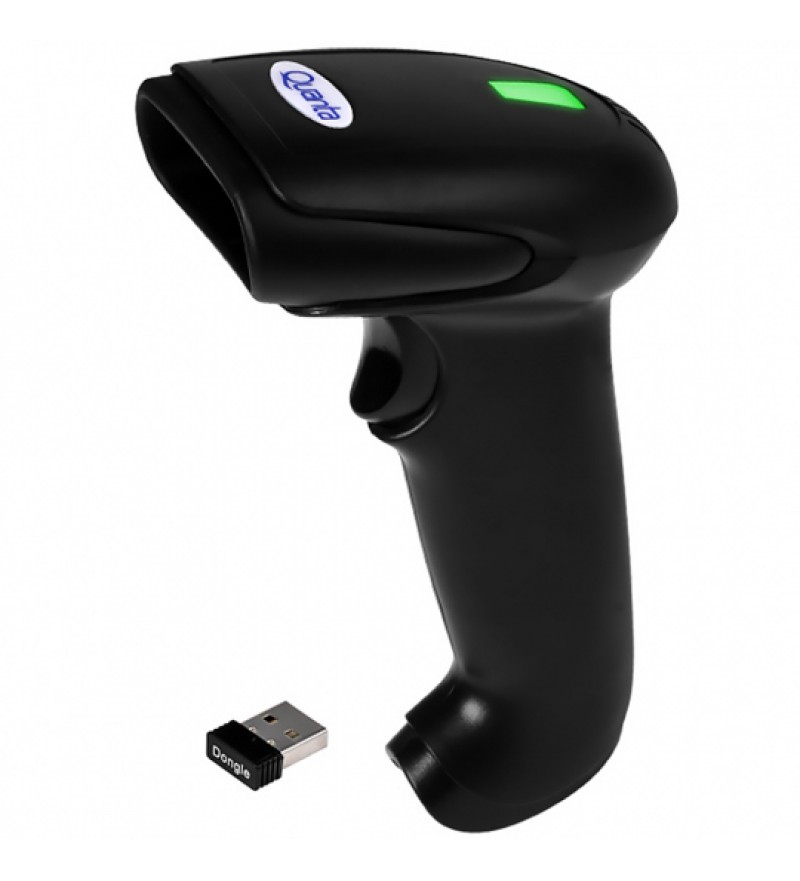 Lector de Código de Barras Quanta QTLCB100BT 3 en 1 Bluetooth/USB 2.4GHz/Cable USB - Negro