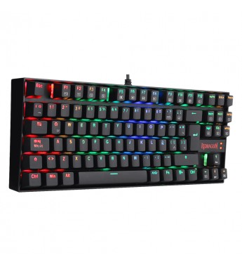 Teclado Gaming Redragon Kumara K552RGB-1 Red Switches/RGB Chroma (Español) - Black