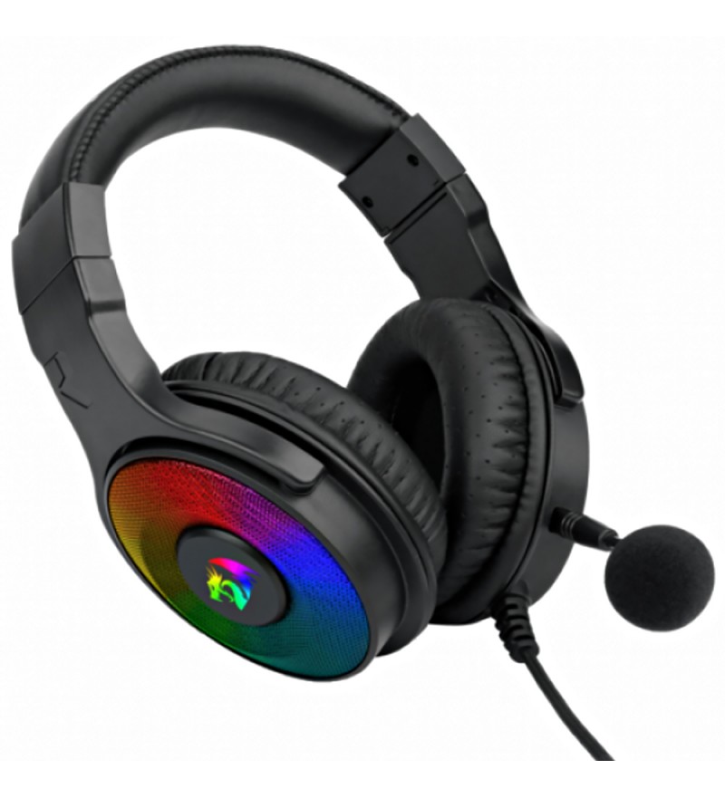 Headset Gaming Redragon Pandora H350 RGB/50mm/Micrófono Omnidireccional - Negro