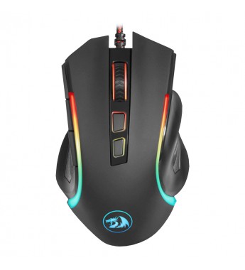 Mouse Gaming Redragon Griffin M607/RGB/7200DPI Ajustable/7 Botones - Negro