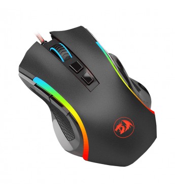 Mouse Gaming Redragon Griffin M607/RGB/7200DPI Ajustable/7 Botones - Negro