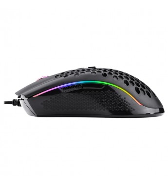 Mouse Gaming Redragon Storm Elite M988-RGB/16000DPI Ajustable/8 botones - Negro 