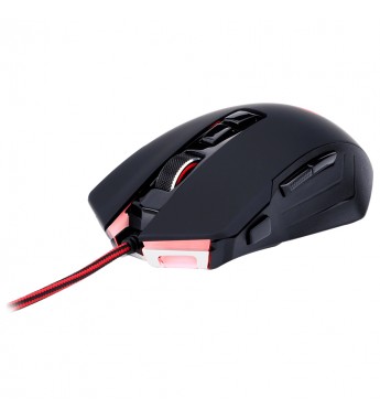 Mouse Gaming Redragon DAGGER 2 M715RGB-1 con iluminación RGB Chroma/10000DPI Ajustable/ 8 Botones - Negro