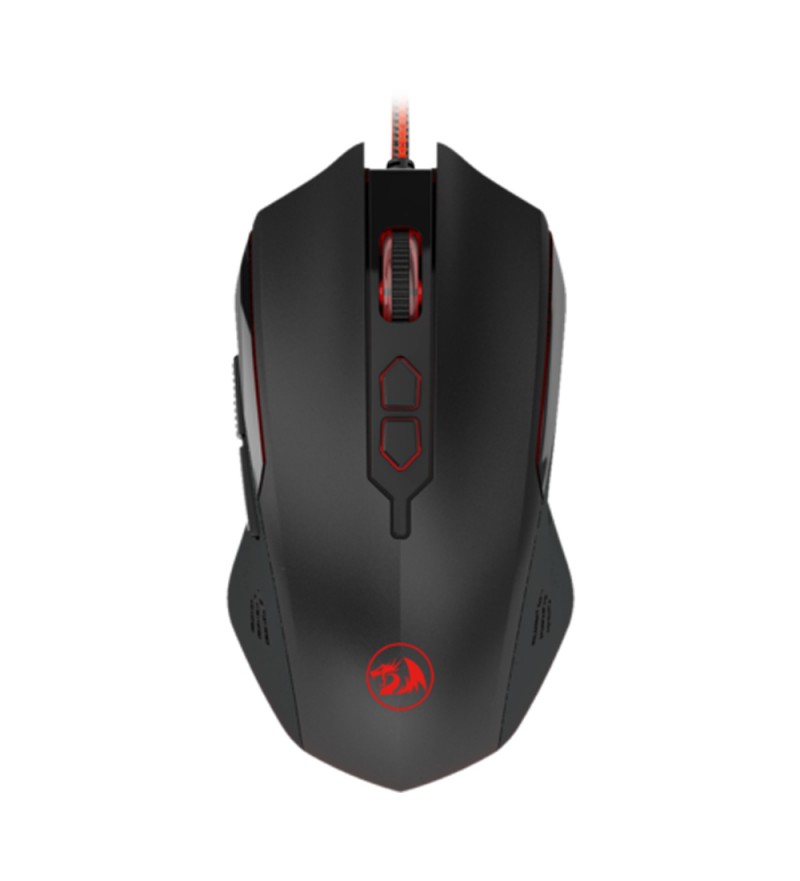 Mouse Gaming Redragon Inquisitor 2 M716A/LED/7200DPI Ajustable/7 botones - Negro 