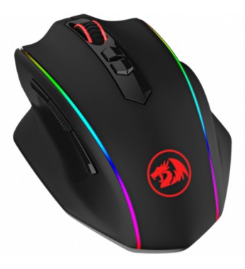 Mouse Gaming Inalámbrico Redragon Vampire Elite M686RGB/16000DPI Ajustable/8 Botones - Negro