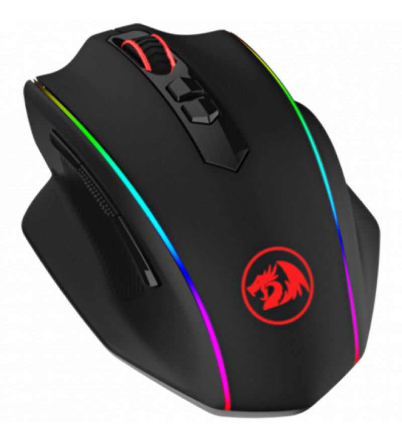 Mouse Gaming Inalámbrico Redragon Vampire Elite M686RGB/16000DPI Ajustable/8 Botones - Negro