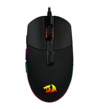 Mouse Gaming Redragon Invader M719-RGB/10000DPI Ajustable/8 Botones - Negro