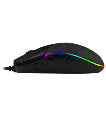 Mouse Gaming Redragon Invader M719-RGB/10000DPI Ajustable/8 Botones - Negro