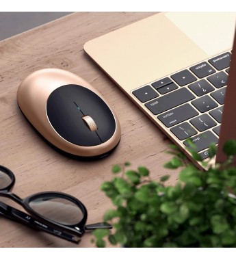 Mouse Inalámbrico Satechi M1 ST-ABTCMG Bluetooth para Mac - Gold