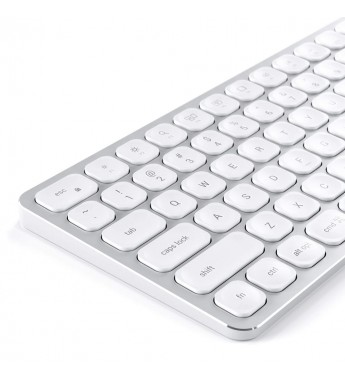 Teclado Inalámbrico Satechi ST-XLABKS Bluetooth para Mac (Inglés) - Silver