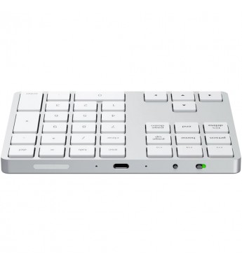 Teclado Inalámbrico Satechi ST-XLABKS Bluetooth para Mac (Inglés) - Silver