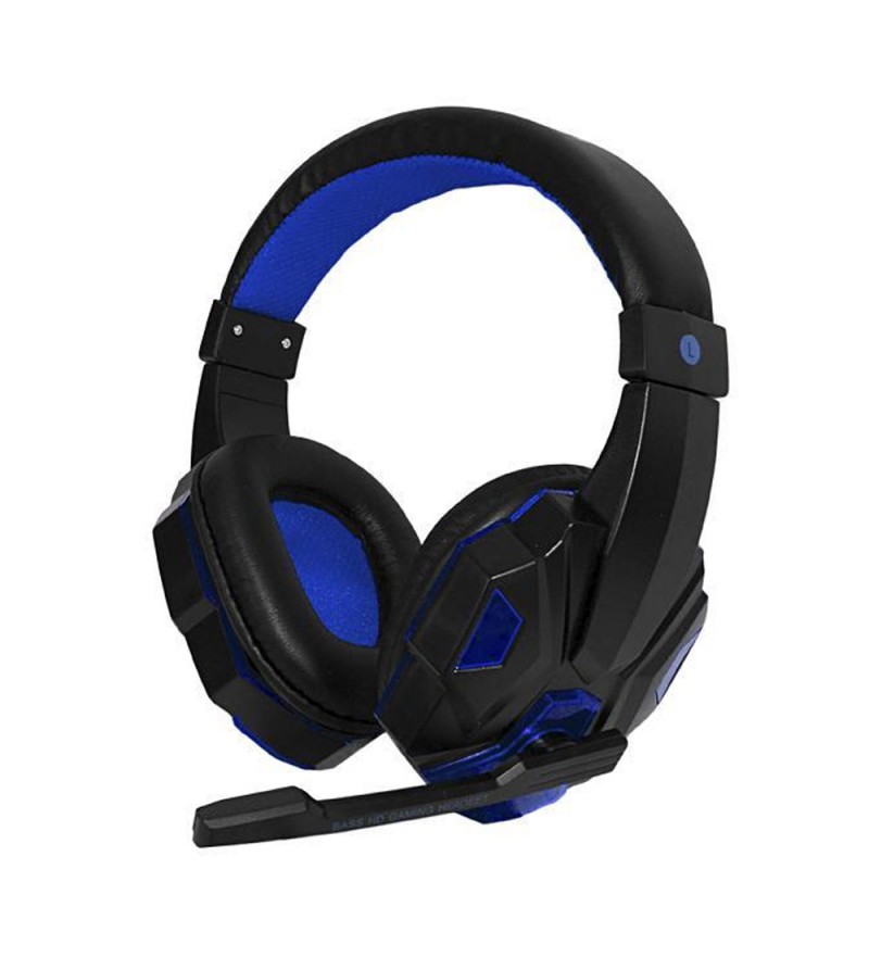 Headset Satellite Gaming Ae-327 - Negro/Azul