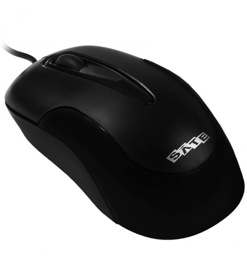 Mouse Óptico Satellite A-34 - Negro 