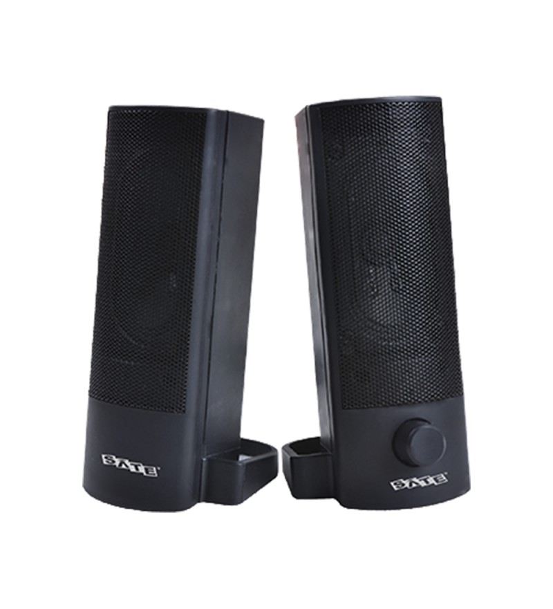 Speaker Satellite AS-683U con USB/AUX/SD - Negro