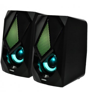 Speaker Satellite AS-690U 6W/USB/Jack 3.5 mm - Negro