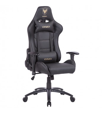 Silla Gamer Satellite A-GC8708 - Negro/Dorado