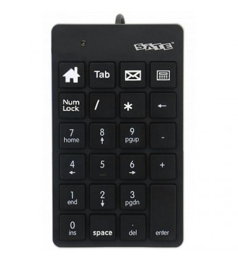 Teclado Numérico Satellite AK-182 USB - Negro